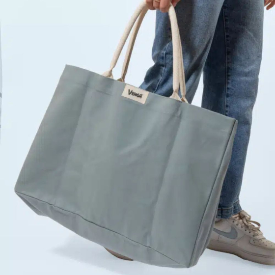 Grand sac cabas Silex en coton bio