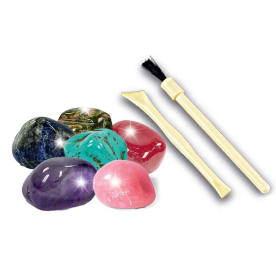 Mini coffret - Pierres précieuses et minéraux