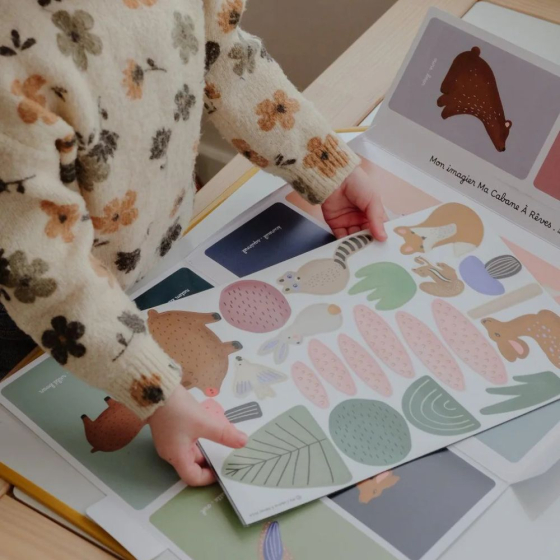 Jeu magnétique animaux forêt Jeu magnétique animaux forêt