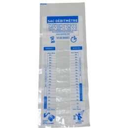 Sac débitmètre - Consommation d'eau - Robinet et Douche