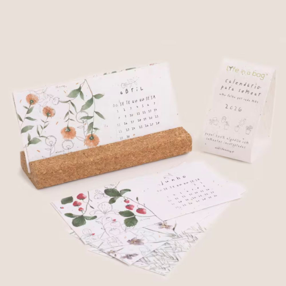 Calendrier à Planter 2026 - Violette Rose