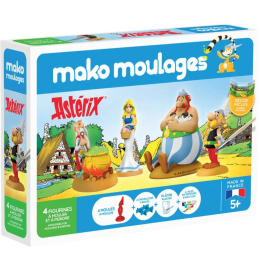 Mako Moulages - Coffret Astérix - 4 moules