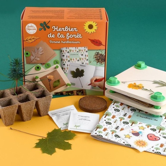 Coffret activité - Herbier découverte de la forêt