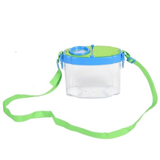 Boîte loupe d'observation avec bandoulière