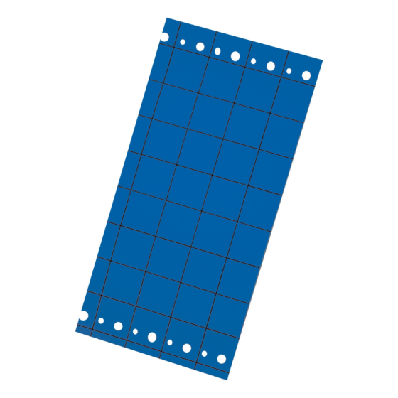 Piège englué chromatique bleues