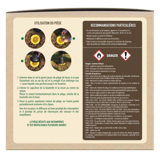 Kit de piégeage Biotop: charançon rouge du palmier