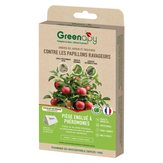 Piège delta : détection des papillons