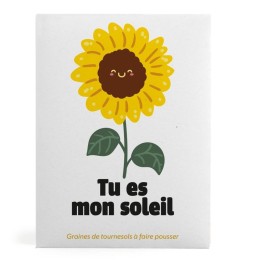 Sachet message - Tu es mon soleil (Tournesol)