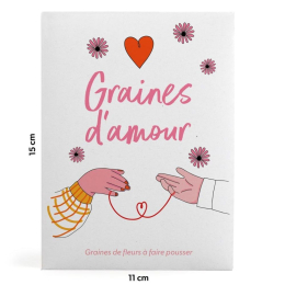 Sachet message - Graines d'amour