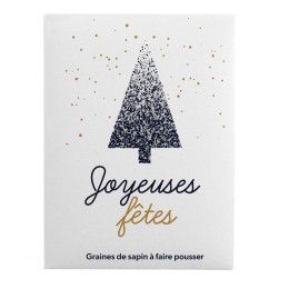 Sachet message - Joyeuses fêtes