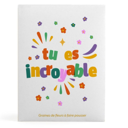 Sachet message - Tu es incroyable