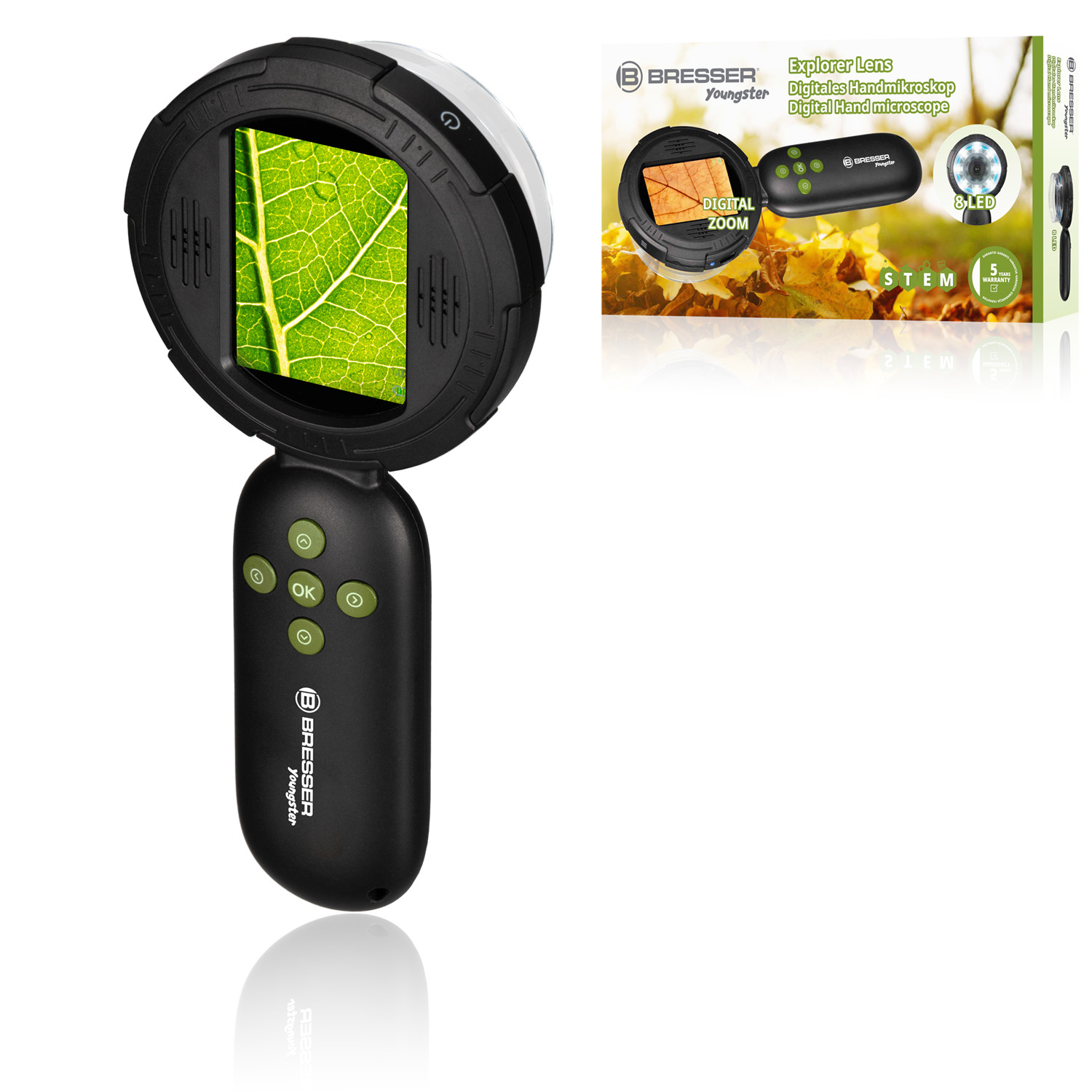 Microscope numérique de poche pour enfants