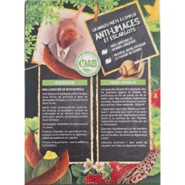 Anti-limaces et escargots – Granulés 1% – 500 g
