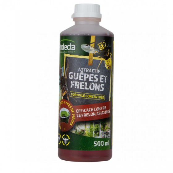 Liquide attractif guêpes-frelons – Concentré 50 ml