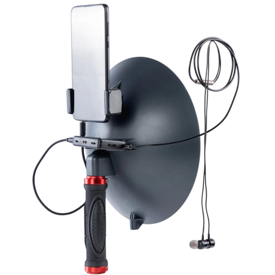 Pack - Microphone parabolique avec interface audio