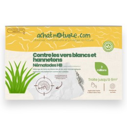 Nématodes HB contre vers blancs et hannetons - 3 millions - 6 m²