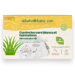 Nématodes HB contre vers blancs et hannetons - 25 millions - 50 m²