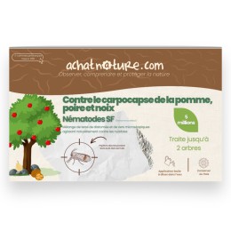 Nématodes SF contre carpocapses de la pomme, poire et noix - 5M - 2 arbres