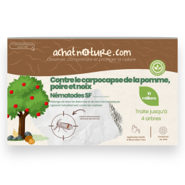 Nématodes SF contre carpocapses de la pomme, poire et noix - 10M - 4 arbres