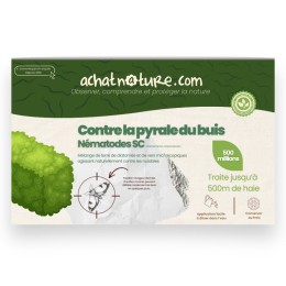 Nématodes SC contre pyrale du buis - 500 millions - 500 mètres de haie