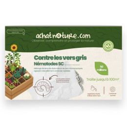 Nématodes SC contre vers gris - 50 millions - 100 m²