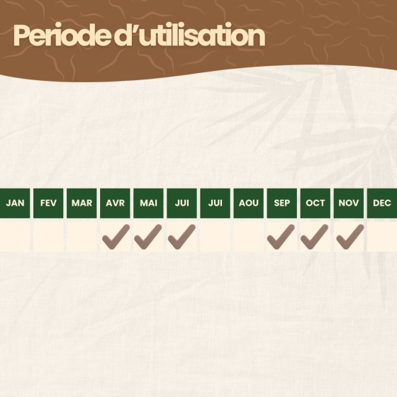 Nématodes SC contre vers gris - 10 millions - 20 m²