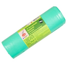 Rouleau de 10 sacs poubelle éco - 100 L