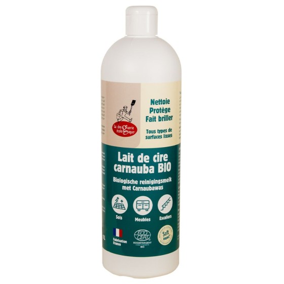 Lait de cire carnauba bio - 1 L