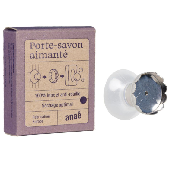 Porte-savon aimanté