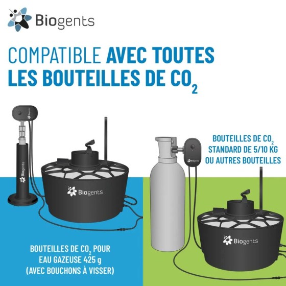 Piège à moustiques - Biogents Aerotrap Plus (avec booster CO2)