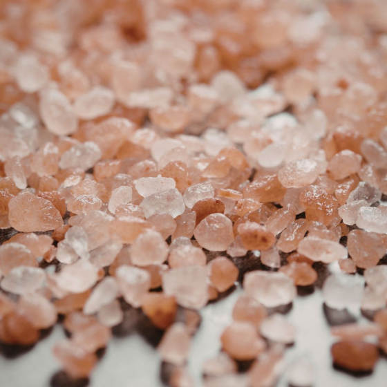 Lampe cristal de sel 4-7 kg avec socle en bois