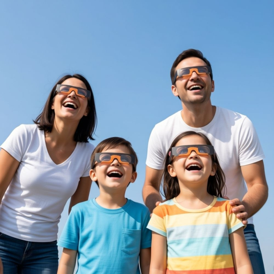Lunettes pour éclipses soliares