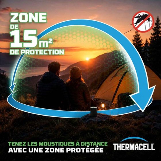 Recharge pour bouclier anti-moustiques Backpacker - 48 h