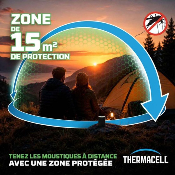 Recharge pour bouclier anti-moustiques Backpacker - 48 h