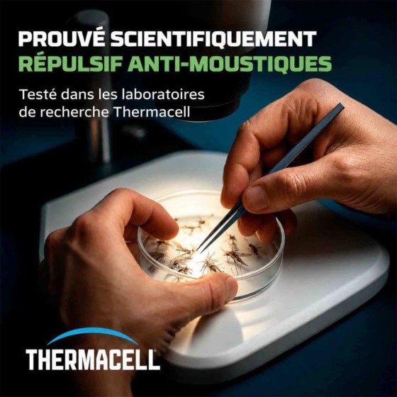 Bouclier anti-moustiques Thermacell - version batterie rechargeable