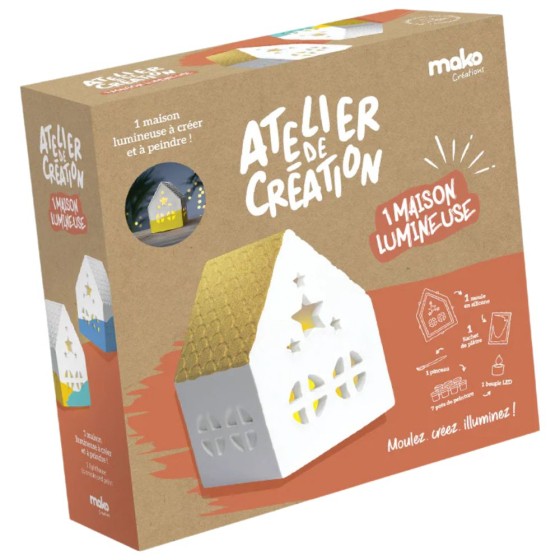 Atelier de créations : la maison lumineuse