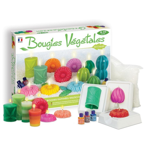 Coffret Bougies végétales