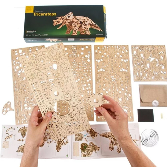 Maquette ugears triceratops