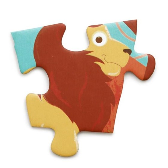 Contour puzzle safari
