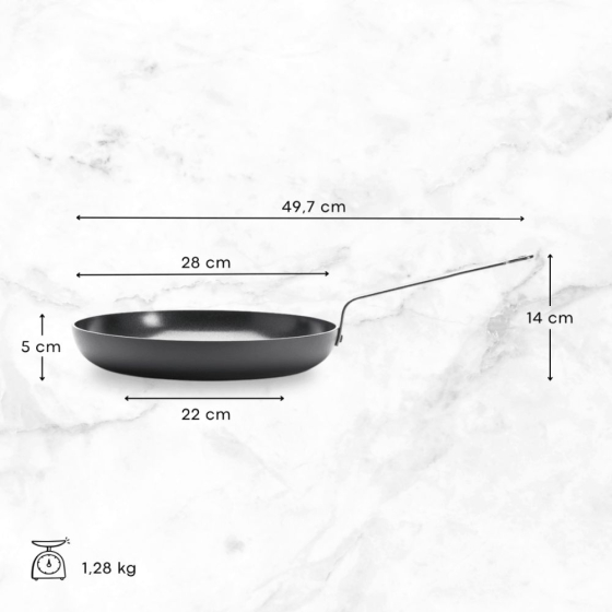 Poêle céramique Ceranoa – 28 cm