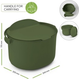 Composteur de cuisine Organko – 3,3 L – Olive