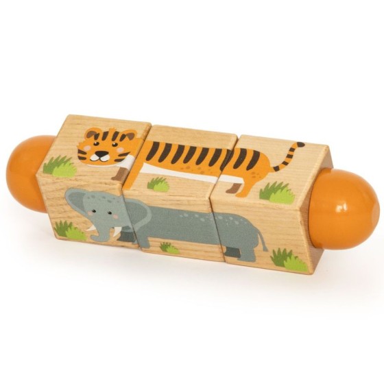 Blocs Tournants Safari en Bois FSC 100%