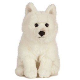 Peluche renard arctique 30 cm
