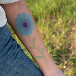 Fard de maquillage enfant à l'eau - Violet