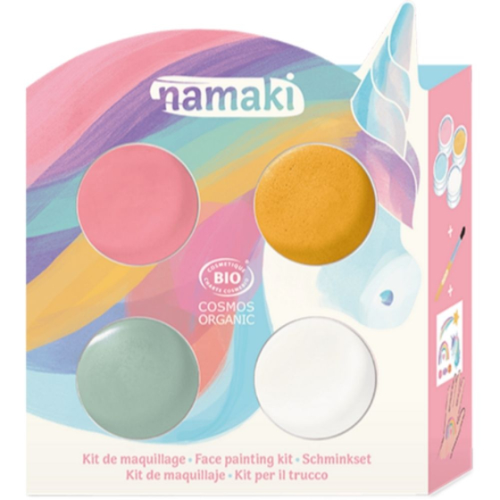 Kit de maquillage 4 couleurs - Licorne