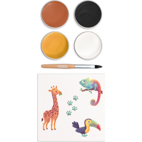 Kit de maquillage 4 couleurs - Tigre