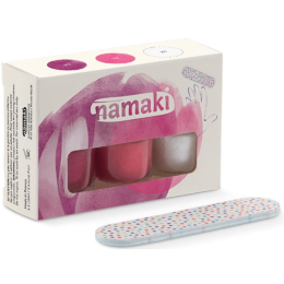 Coffret 3 vernis pelables enfant Sorbets Fruités + lime
