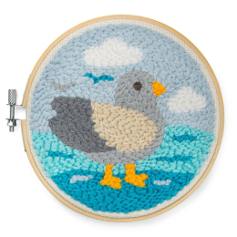 Punch needle Pigeon