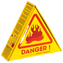 Kit de culture de piments piquants – Danger !