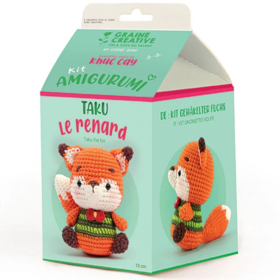 Kit Amigurumi - Renard